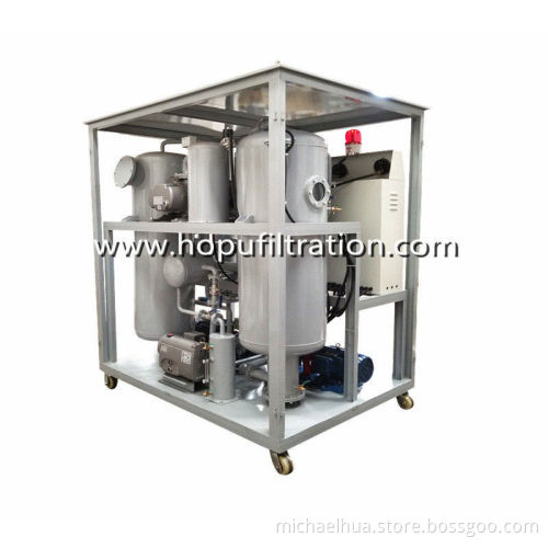 Aging Transformer Oil Regeneration System